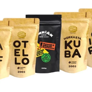 Kaffee Golden Bean - Meet 5 Kaffees für sehr bitteren Espresso 1000g (Hamlet, Othello, Grim Reaper, Cuba, Oliver) Grinding - Schleifen auf dem Mokka - kotogo, Filter, aeropre