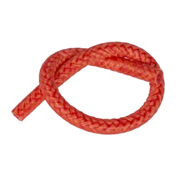Gewebe Silikonschlauch rot 3.5 x 6.7 - 230mm