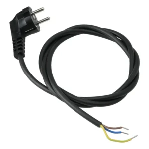 Netzkabel schwarz 230V