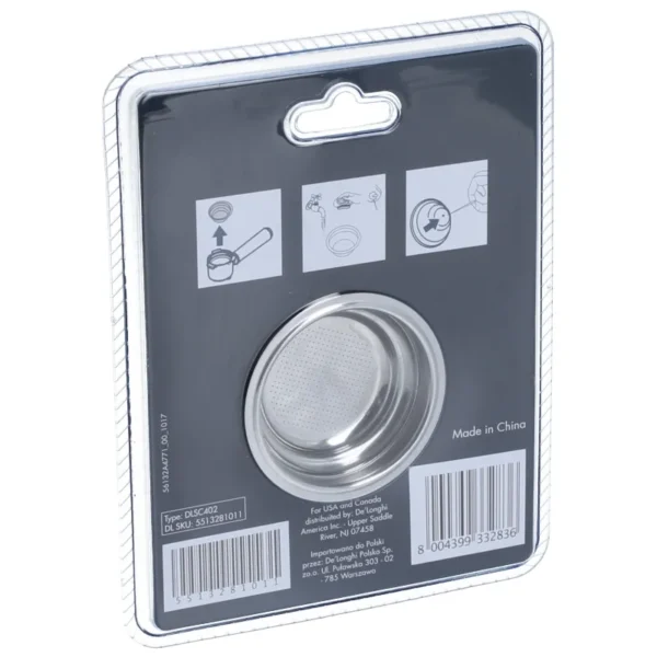Filtereinsatz Pads für DeLonghi Siebträger