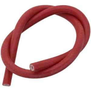 Silikon Gewebeschlauch 390mm in Rot