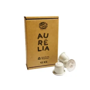 Golden Bean Kapseln für Nespresso Original® Kaffeemaschinen - Aurélia (100% Arabica, Kapsel aus biologisch abbaubarem Kunststoff) 50 Stück